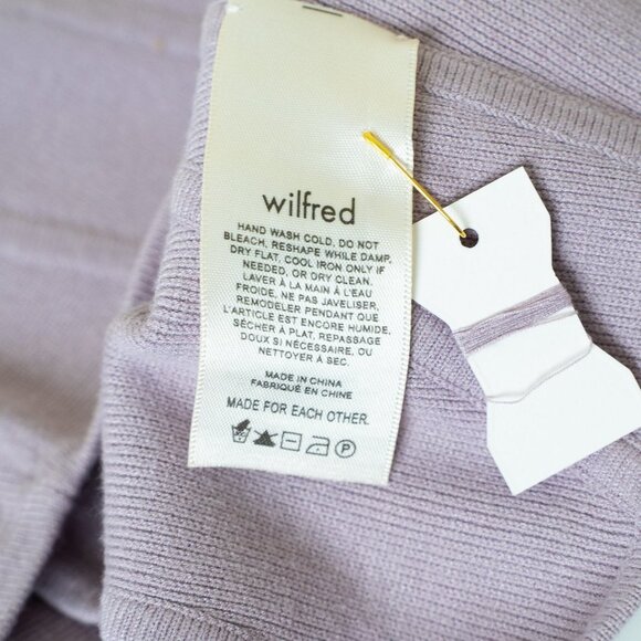 Aritzia Wilfred Natalie Sculp Knit Sweater Top - Picture 4 of 6